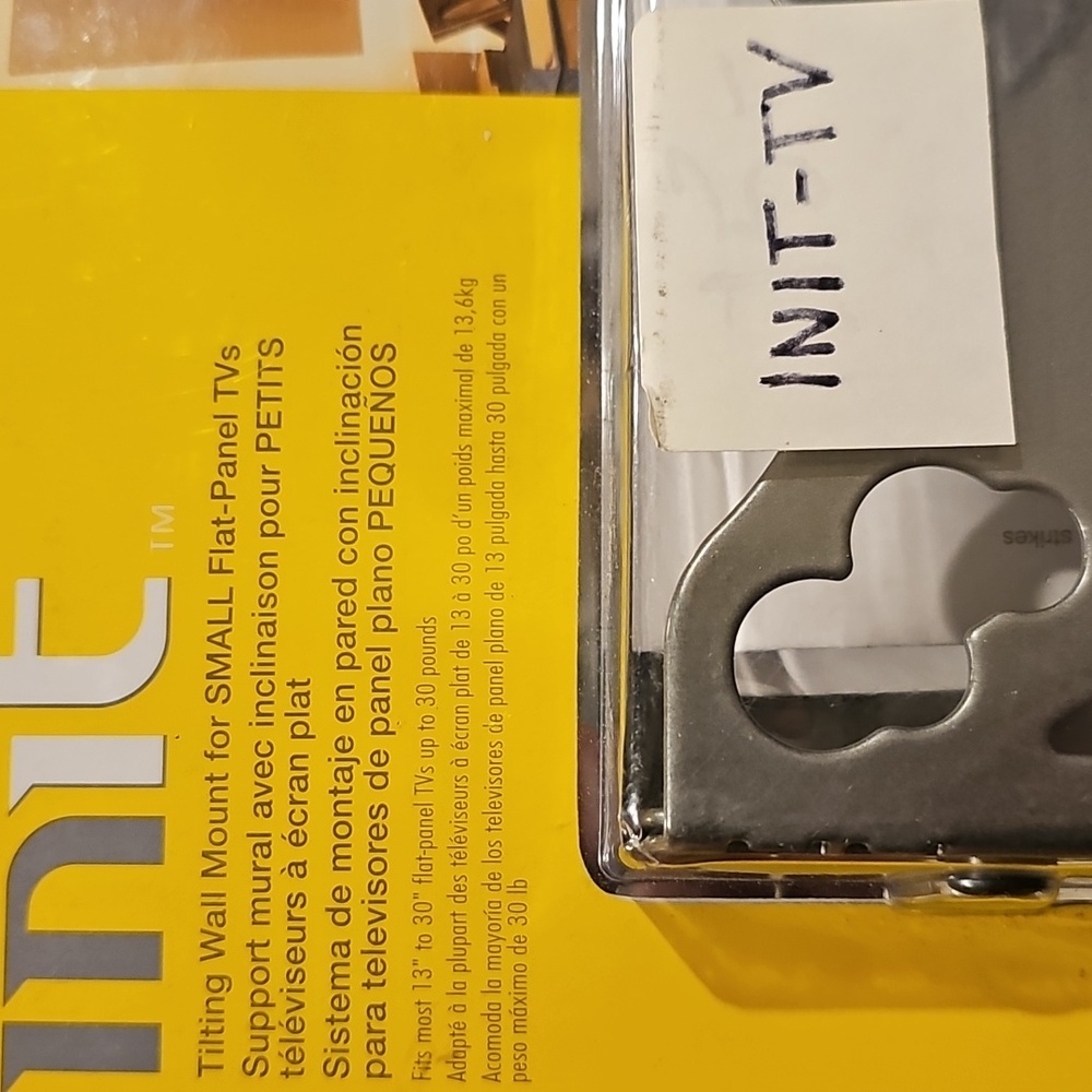 Wall mount for Flat Panel TVs 13" - 30". Brand New